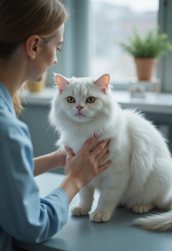 27 White Persian Cat Photos and Grooming Tips 13 27 White Persian Cat Photos and Grooming Tips - 13. Health Monitoring Tips