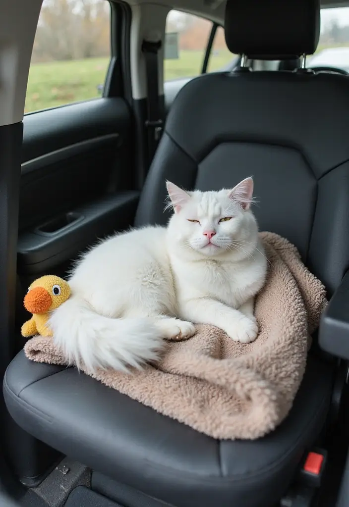 27 White Persian Cat Photos and Grooming Tips 14 27 White Persian Cat Photos and Grooming Tips - 14. Best Practices for Travel with Cats