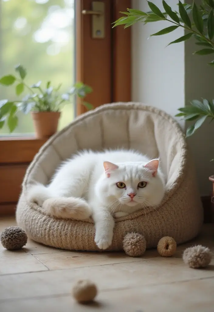 27 White Persian Cat Photos and Grooming Tips 27 27 White Persian Cat Photos and Grooming Tips - 27. Creating a Routine for Your Cat