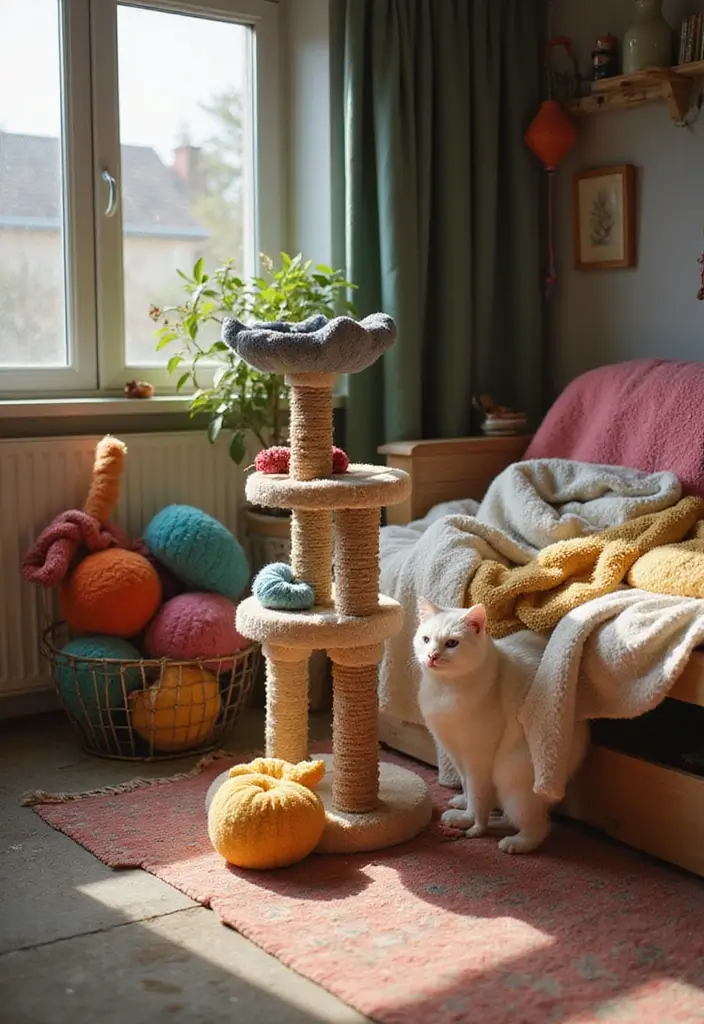 27 White Persian Cat Photos and Grooming Tips 5 27 White Persian Cat Photos and Grooming Tips - 5. Creating the Perfect Cat Space