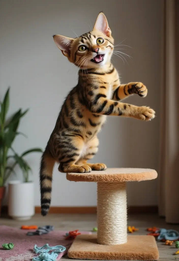 28 Bengal Cat Facts and Photos Every Owner Should Know 9 28 Bengal Cat Facts and Photos Every Owner Should Know - 9. Exercise Requirements