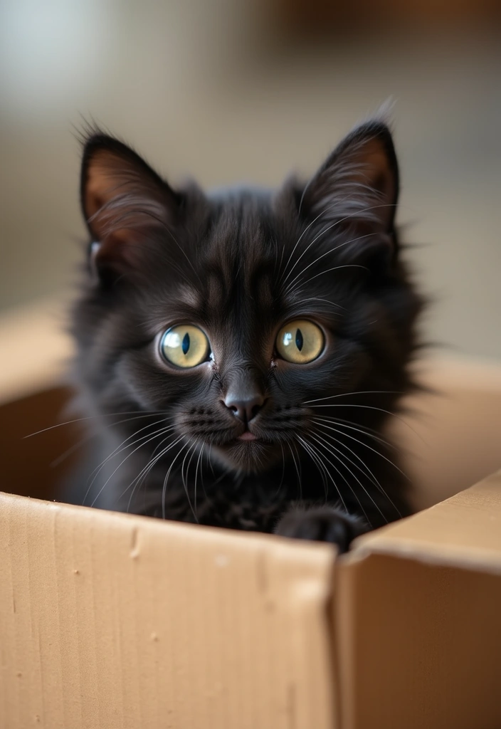 28 Black Munchkin Cat Photos That Look Cute and Unique - 26. Curious Explorers