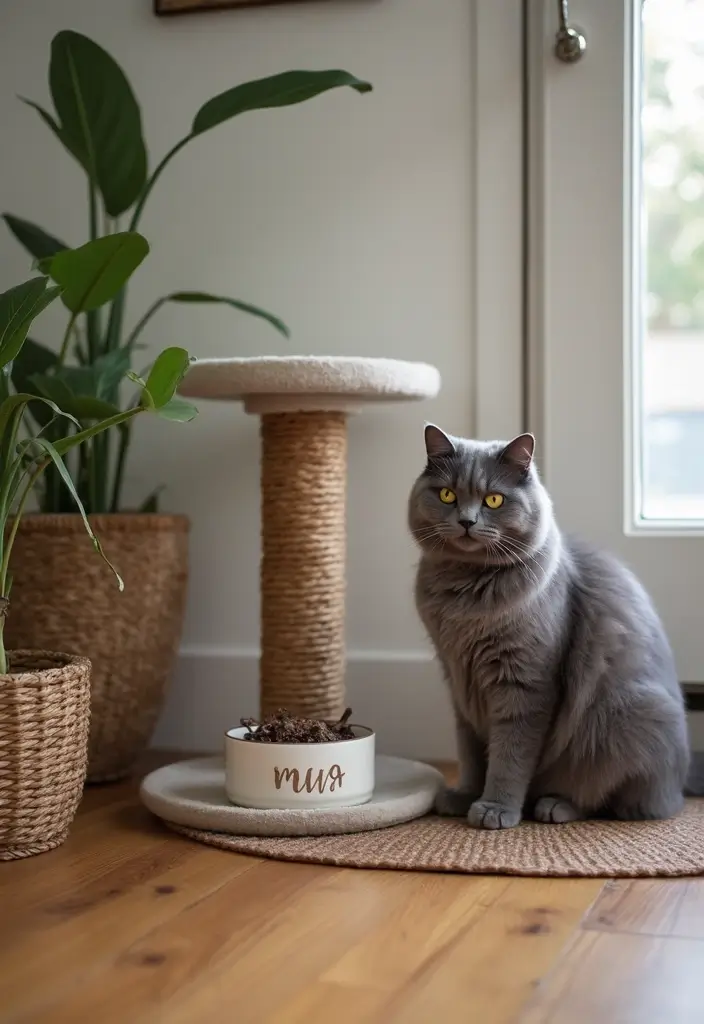 28 Grey Norwegian Forest Cat Pictures to Inspire Your Home 14 28 Grey Norwegian Forest Cat Pictures to Inspire Your Home - 14. Personalized Cat Accessories