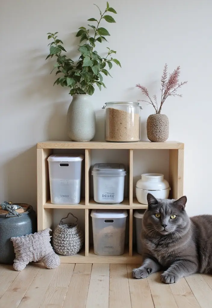 28 Grey Norwegian Forest Cat Pictures to Inspire Your Home 28 28 Grey Norwegian Forest Cat Pictures to Inspire Your Home - 28. Cat Care Essentials Display