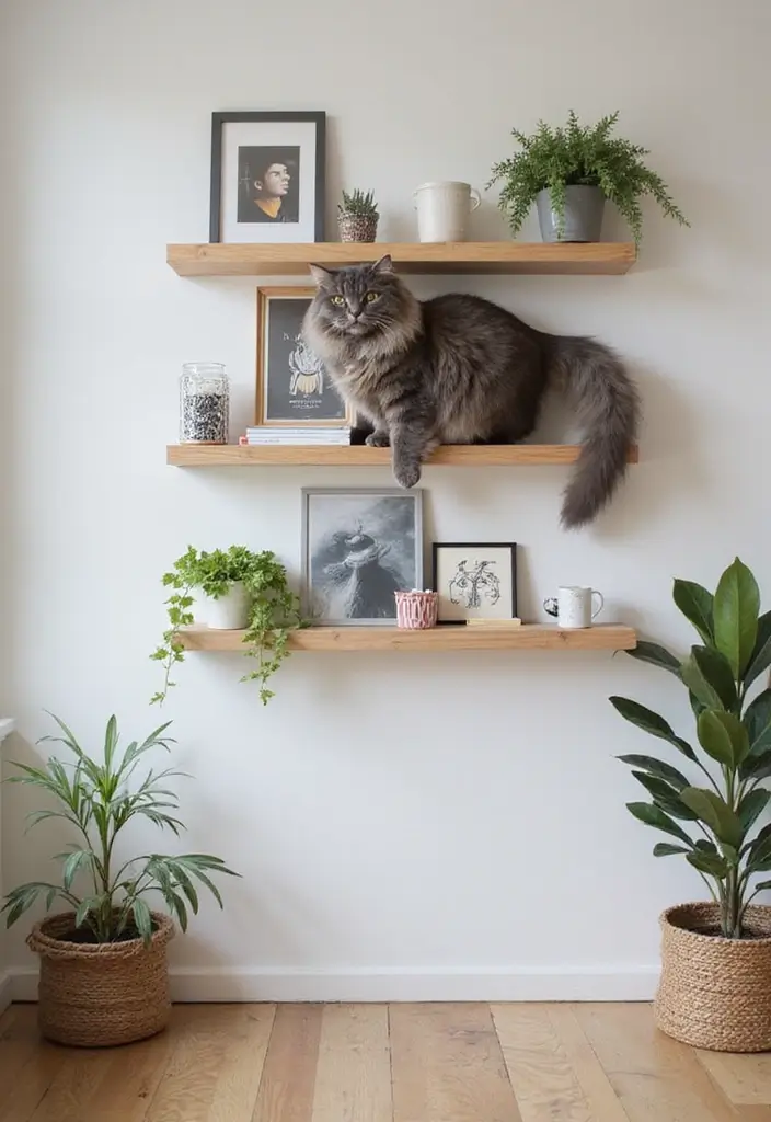 28 Grey Norwegian Forest Cat Pictures to Inspire Your Home 9 28 Grey Norwegian Forest Cat Pictures to Inspire Your Home - 9. Interactive Wall Decor