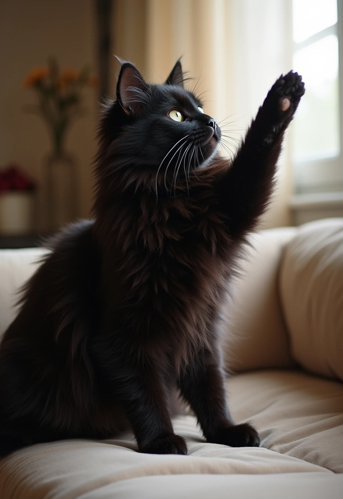 28 Norwegian Forest Cat Black Edition Photos and Tips 20 28 Norwegian Forest Cat Black Edition Photos and Tips - 18. Training Your Norwegian Forest Cat
