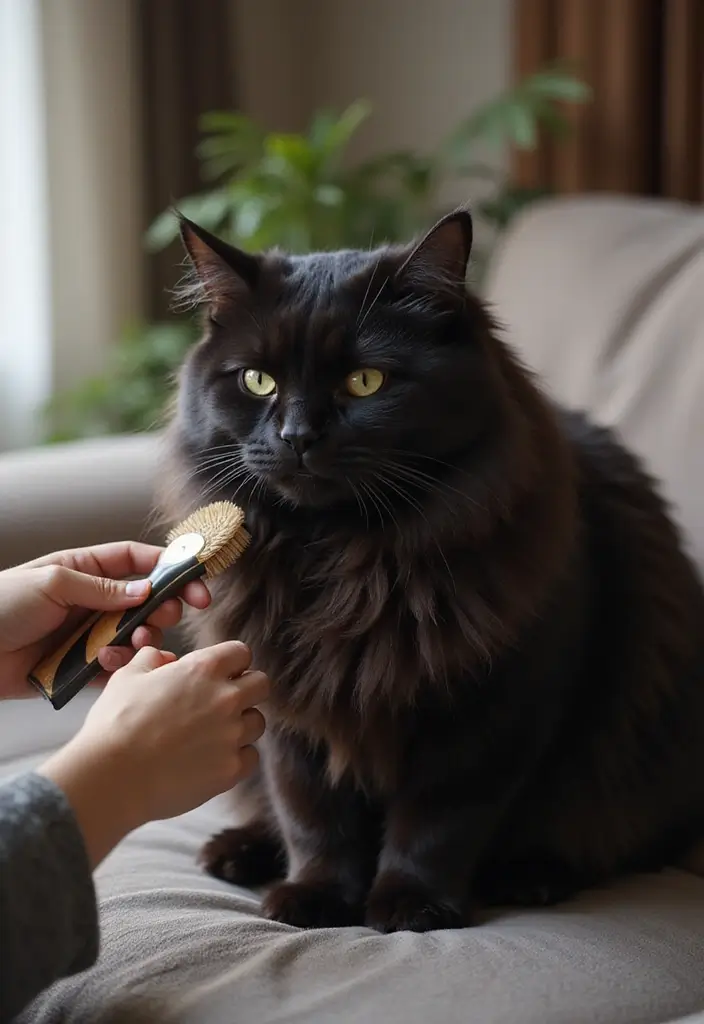 28 Norwegian Forest Cat Black Edition Photos and Tips 2 28 Norwegian Forest Cat Black Edition Photos and Tips - 2. Grooming Essentials for Black Norwegian Forest Cats