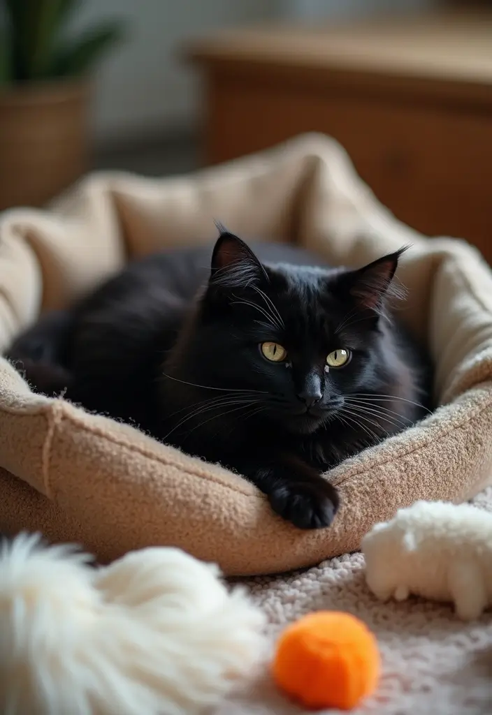 28 Norwegian Forest Cat Black Edition Photos and Tips 22 28 Norwegian Forest Cat Black Edition Photos and Tips - 20. Easing Separation Anxiety