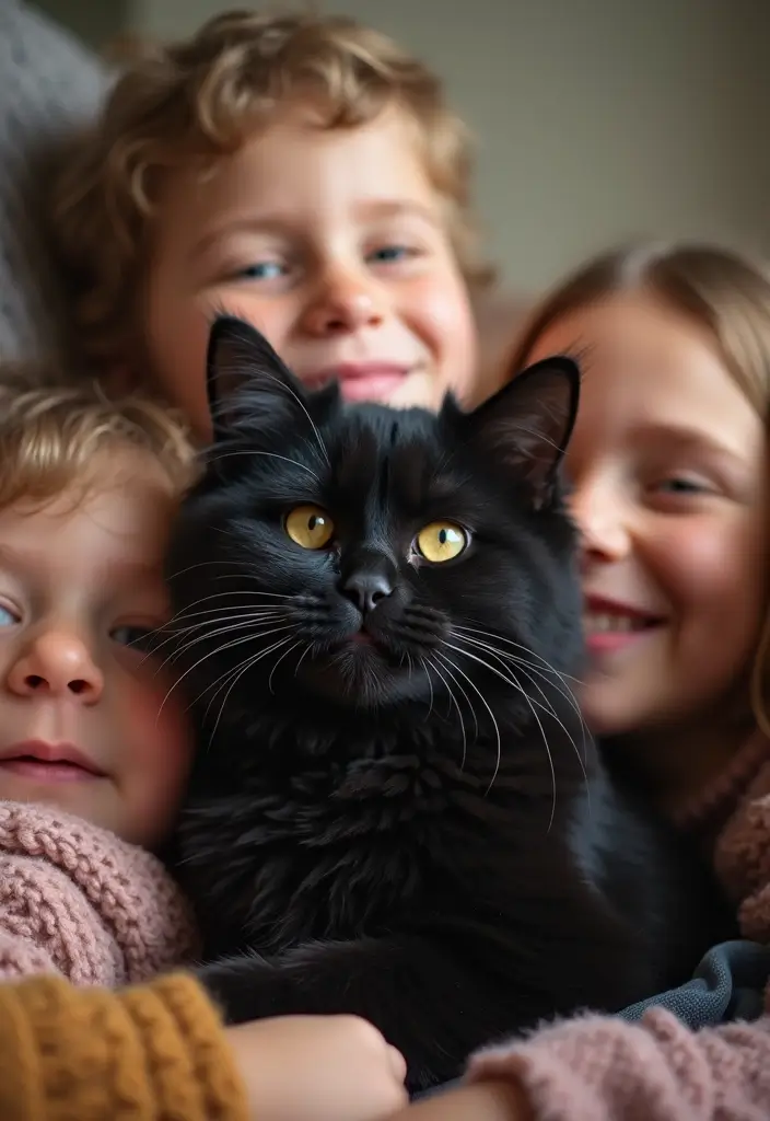 28 Norwegian Forest Cat Black Edition Photos and Tips 29 28 Norwegian Forest Cat Black Edition Photos and Tips - 25. Benefits of Cat Companionship