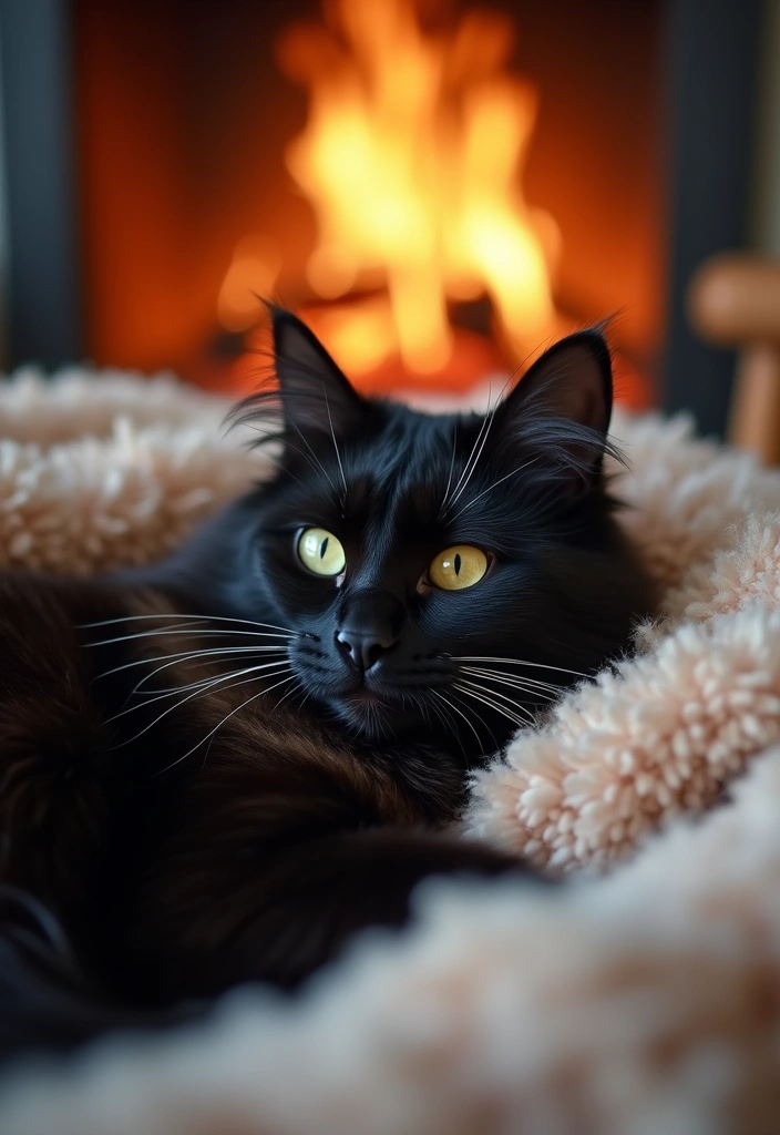 28 Norwegian Forest Cat Black Edition Photos and Tips 31 28 Norwegian Forest Cat Black Edition Photos and Tips - 27. Seasonal Care for Norwegian Forest Cats