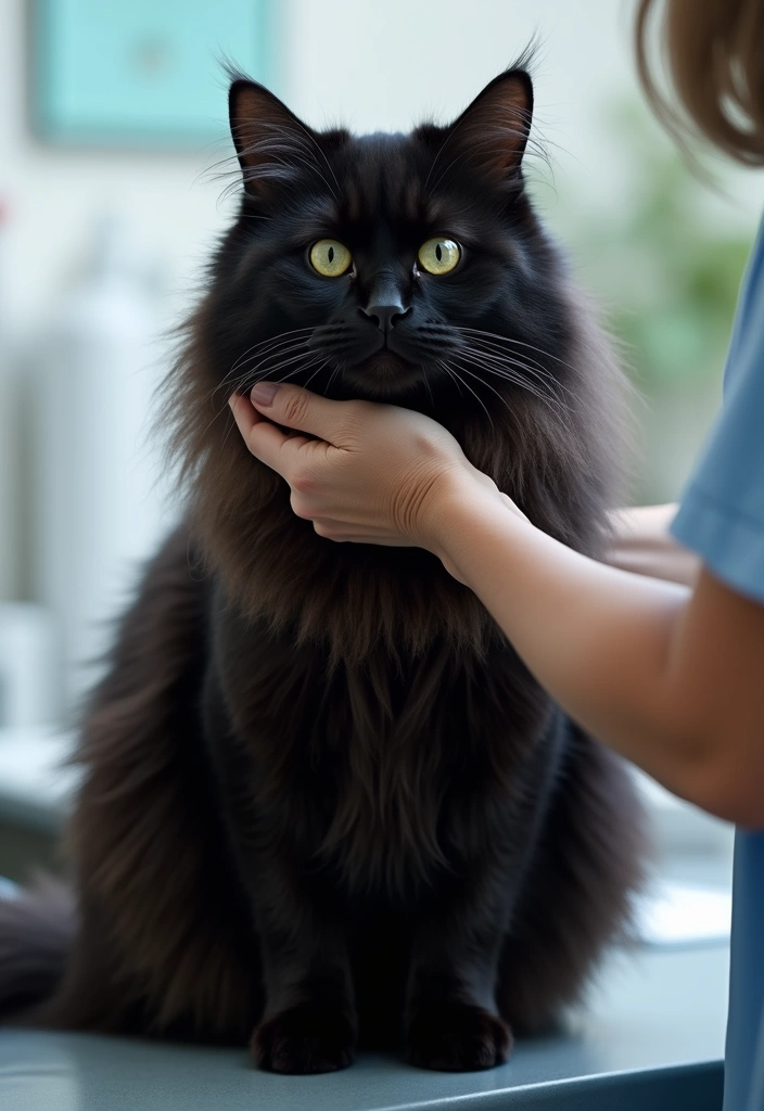 28 Norwegian Forest Cat Black Edition Photos and Tips 7 28 Norwegian Forest Cat Black Edition Photos and Tips - 7. The Importance of Regular Check-Ups