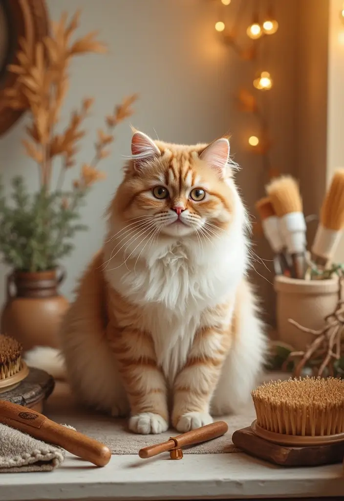 28 Persian Cat Grooming Tips and Color Ideas - 12. Seasonal Grooming Adjustments