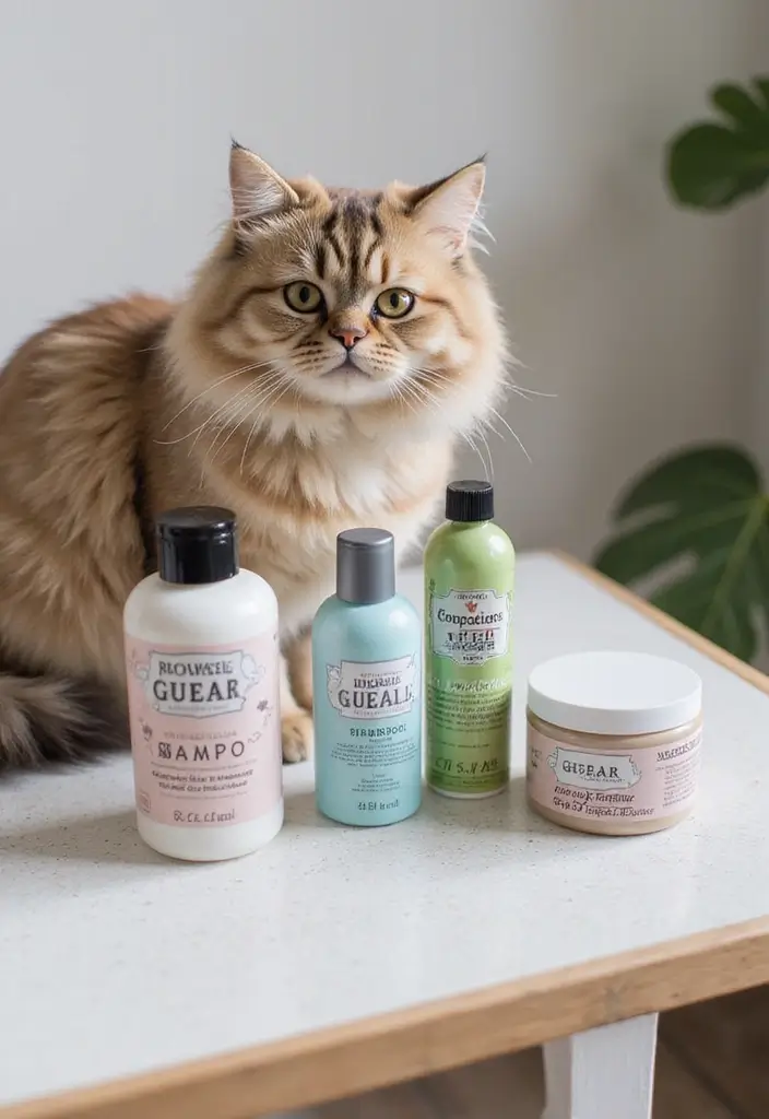 28 Persian Cat Grooming Tips and Color Ideas - 13. Using Cat-Friendly Products