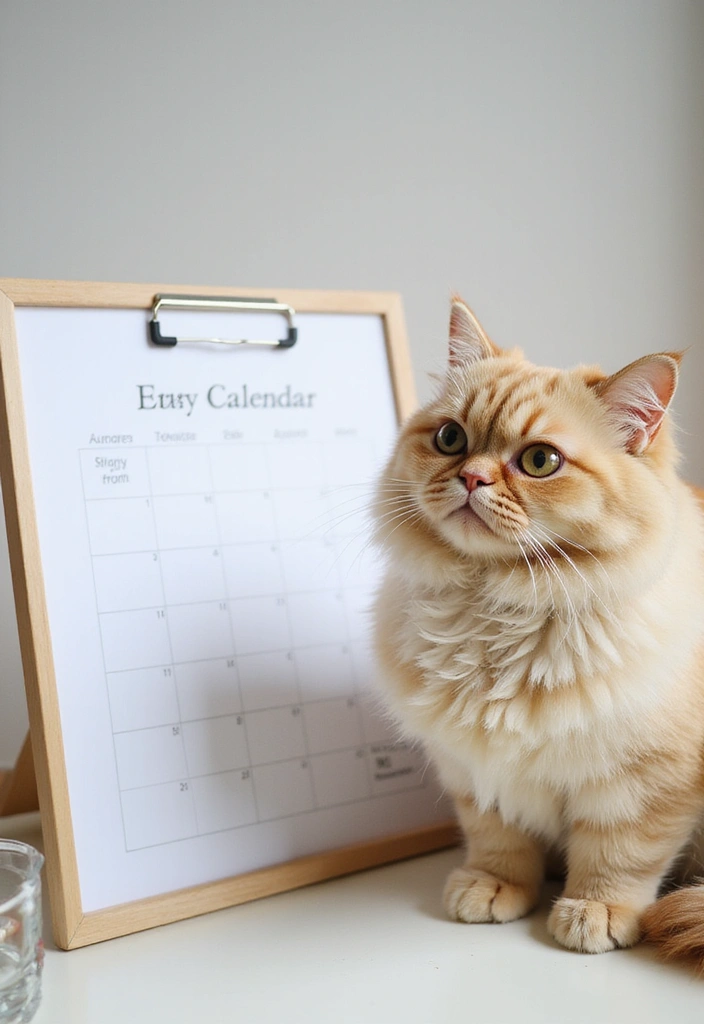 28 Persian Cat Grooming Tips and Color Ideas - 25. Creating a Routine