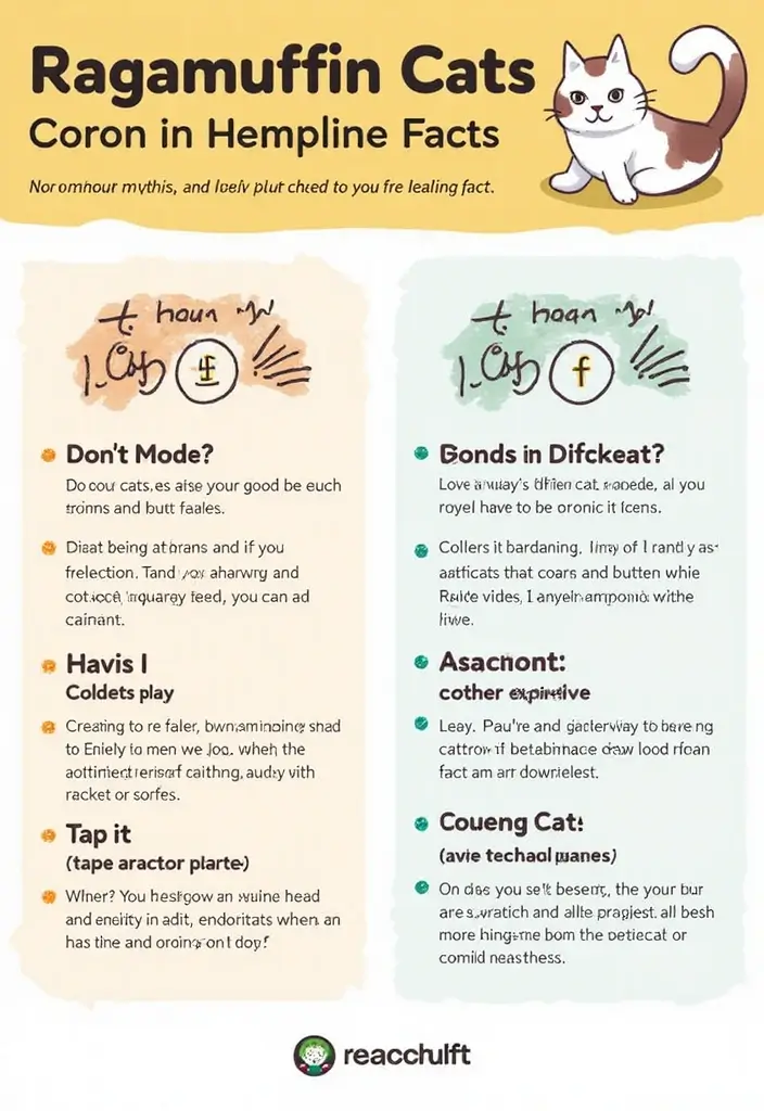 28 Ragamuffin Cat Facts That Will Surprise You - 11. Common Myths About Ragamuffins