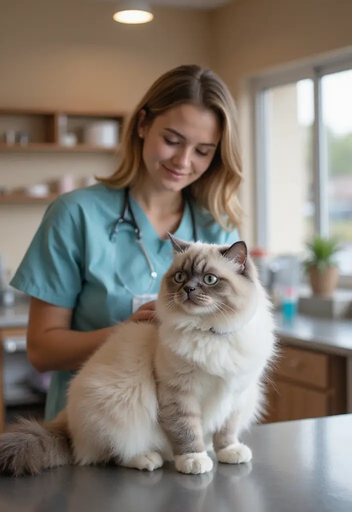 28 Ragdoll Cat Breed Guide Tips for New Owners - 7. Regular Vet Visits and Vaccinations