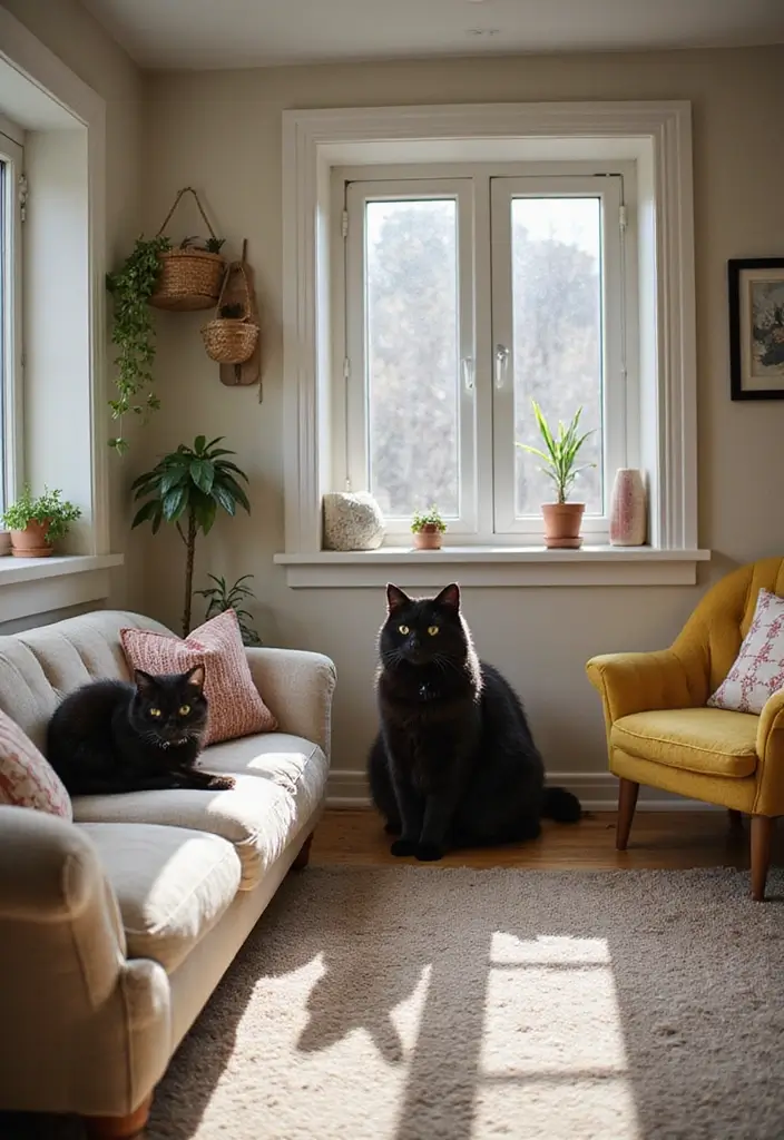 30 Black Persian Cat Pictures That Look Luxurious 14 30 Black Persian Cat Pictures That Look Luxurious - 14. Home Safety for Luxurious Cats