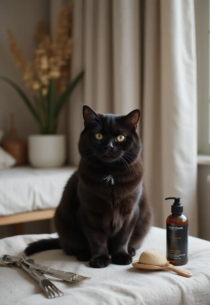 30 Black Persian Cat Pictures That Look Luxurious 18 30 Black Persian Cat Pictures That Look Luxurious - 18. Luxury Spa Days