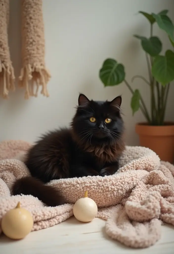 30 Black Persian Cat Pictures That Look Luxurious 24 30 Black Persian Cat Pictures That Look Luxurious - 24. Feline Wellness