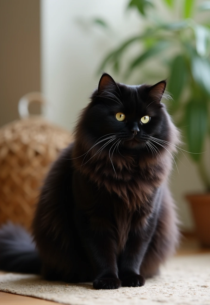 30 Black Persian Cat Pictures That Look Luxurious 27 30 Black Persian Cat Pictures That Look Luxurious - 27. Understanding Behavior