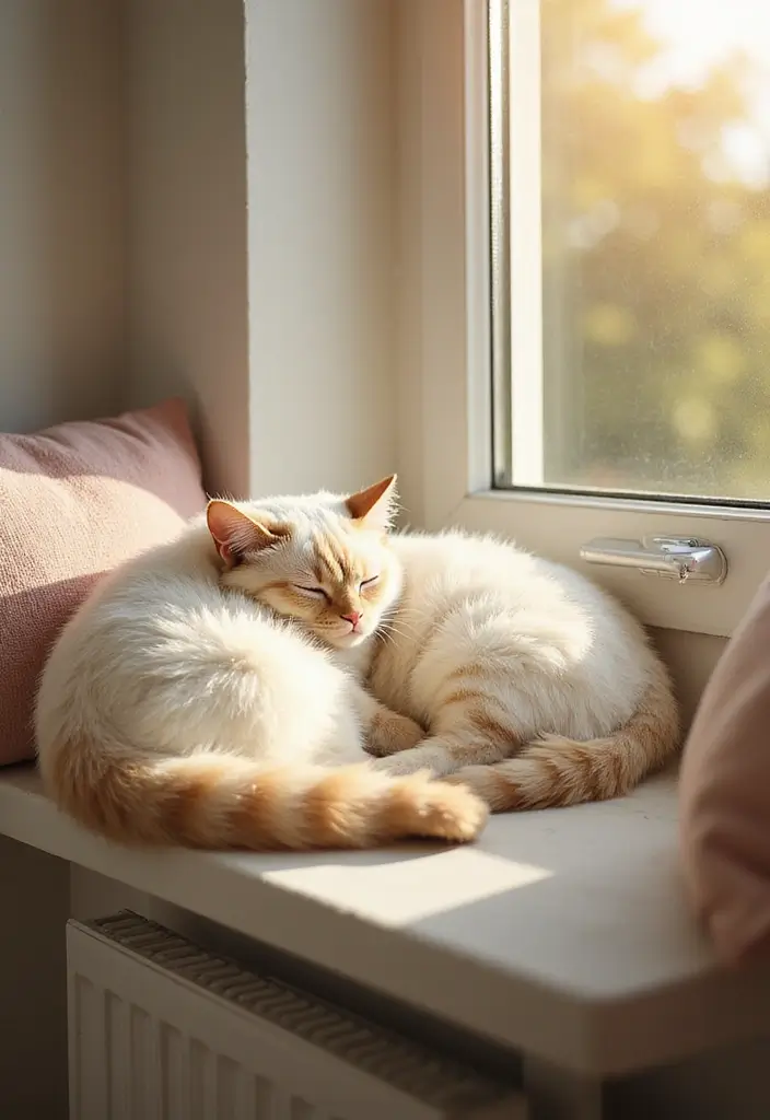 30 Cream Ragdoll Cat Photos That Look Adorable - 14. Cat Nap Comfy Spots