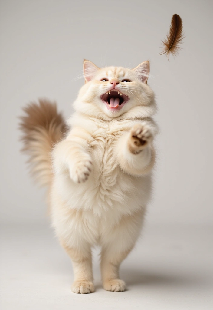 30 Cream Ragdoll Cat Photos That Look Adorable - 2. Playful Pounces