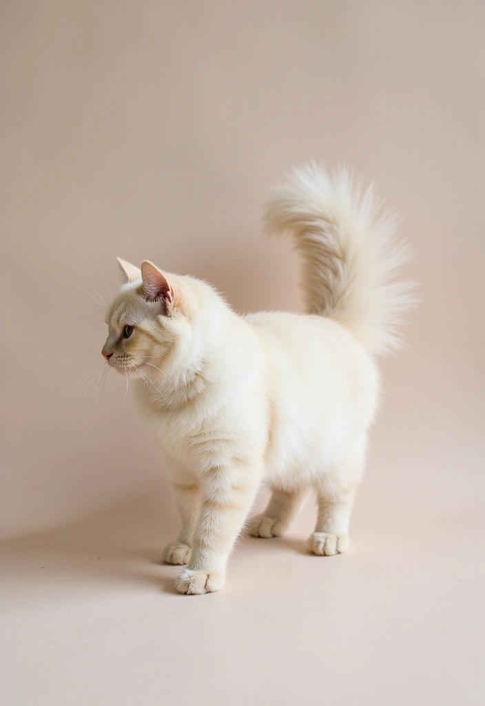 30 Cream Ragdoll Cat Photos That Look Adorable - 21. The Classic Cat Stretch