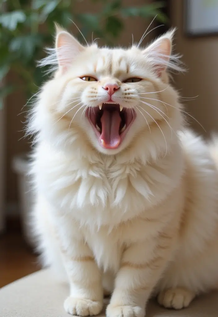 30 Cream Ragdoll Cat Photos That Look Adorable - 22. Morning Routine