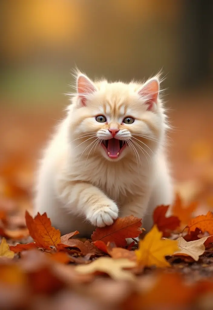 30 Cream Ragdoll Cat Photos That Look Adorable - 6. Seasonal Shenanigans