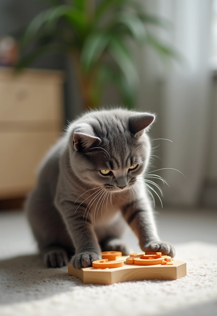 30+ Cute British Shorthair Cat Pictures Every Cat Lover Will Adore - 12. Intelligent Problem Solvers