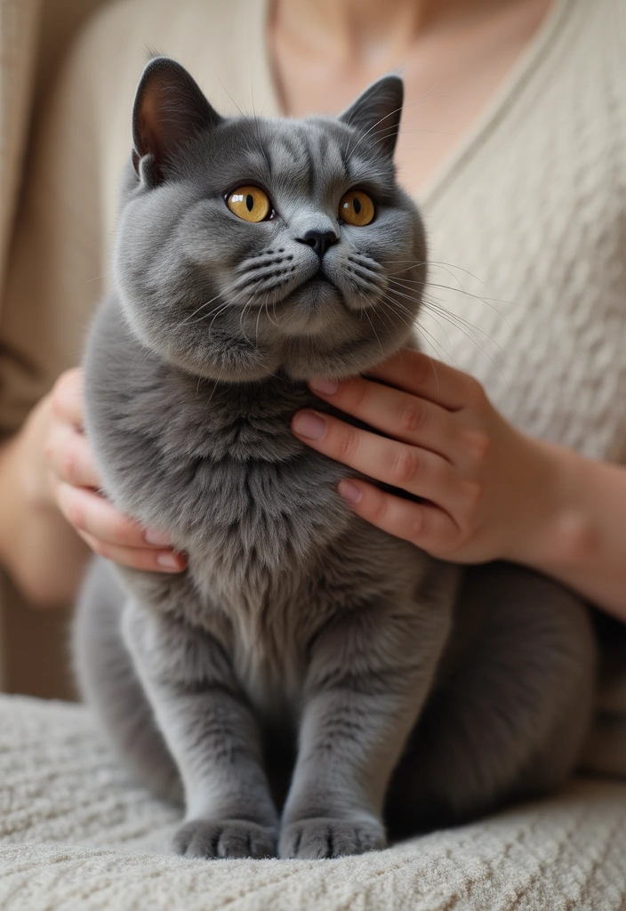 30+ Cute British Shorthair Cat Pictures Every Cat Lover Will Adore - 18. Majestic Groomers