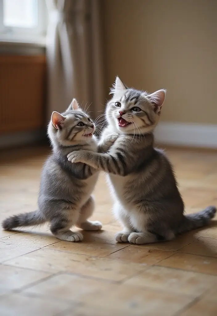 30+ Cute British Shorthair Cat Pictures Every Cat Lover Will Adore - 19. Lovable Playdates