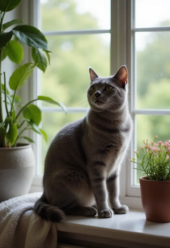 30+ Cute British Shorthair Cat Pictures Every Cat Lover Will Adore - 3. Regal Rests