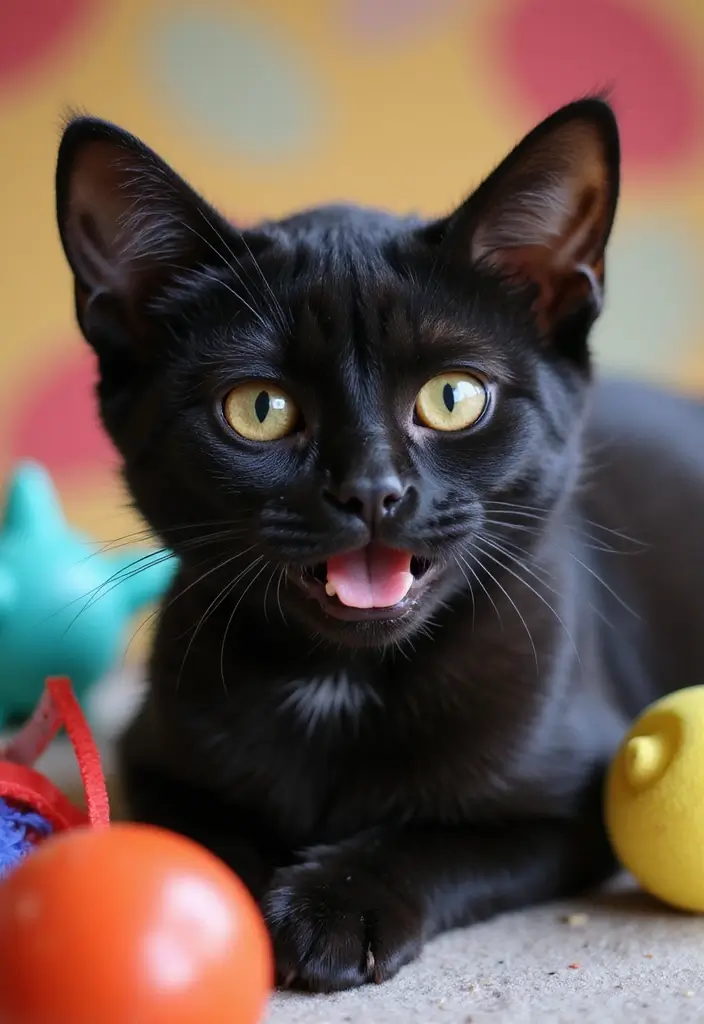 30 Egyptian Mau Cat Black Edition Photos for Fans - 12. Unique Personality