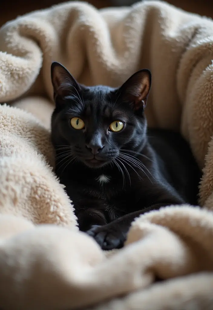 30 Egyptian Mau Cat Black Edition Photos for Fans - 15. Bedtime Routines