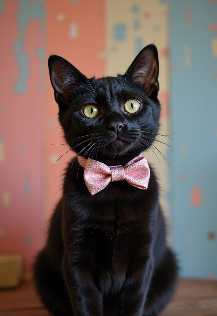 30 Egyptian Mau Cat Black Edition Photos for Fans - 18. Fashion Forward