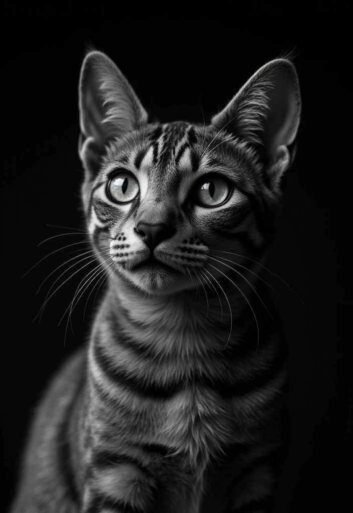 30 Egyptian Mau Cat Black Edition Photos for Fans - 24. Artistic Expressions