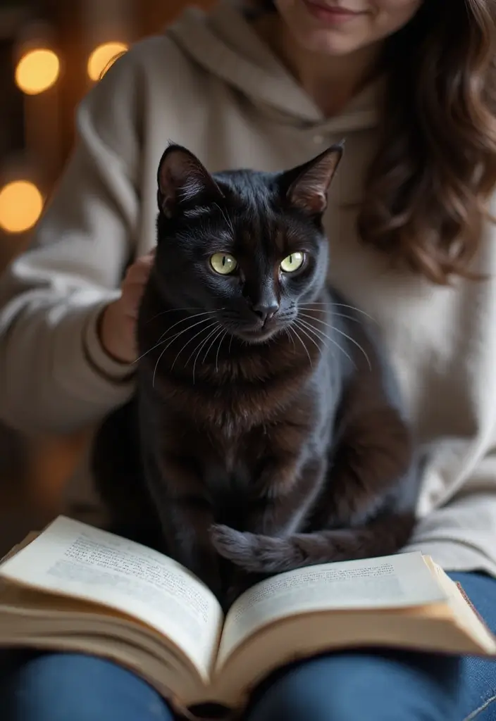 30 Egyptian Mau Cat Black Edition Photos for Fans - 26. The Perfect Companion