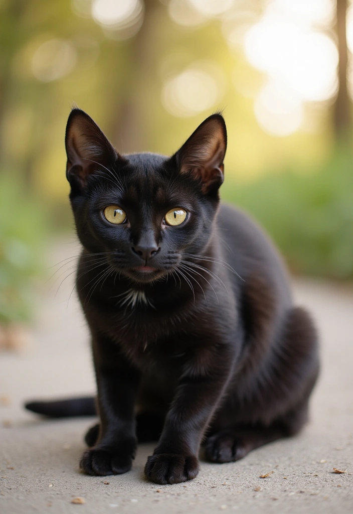 30 Egyptian Mau Cat Black Edition Photos for Fans - 29. Balanced Lifestyle