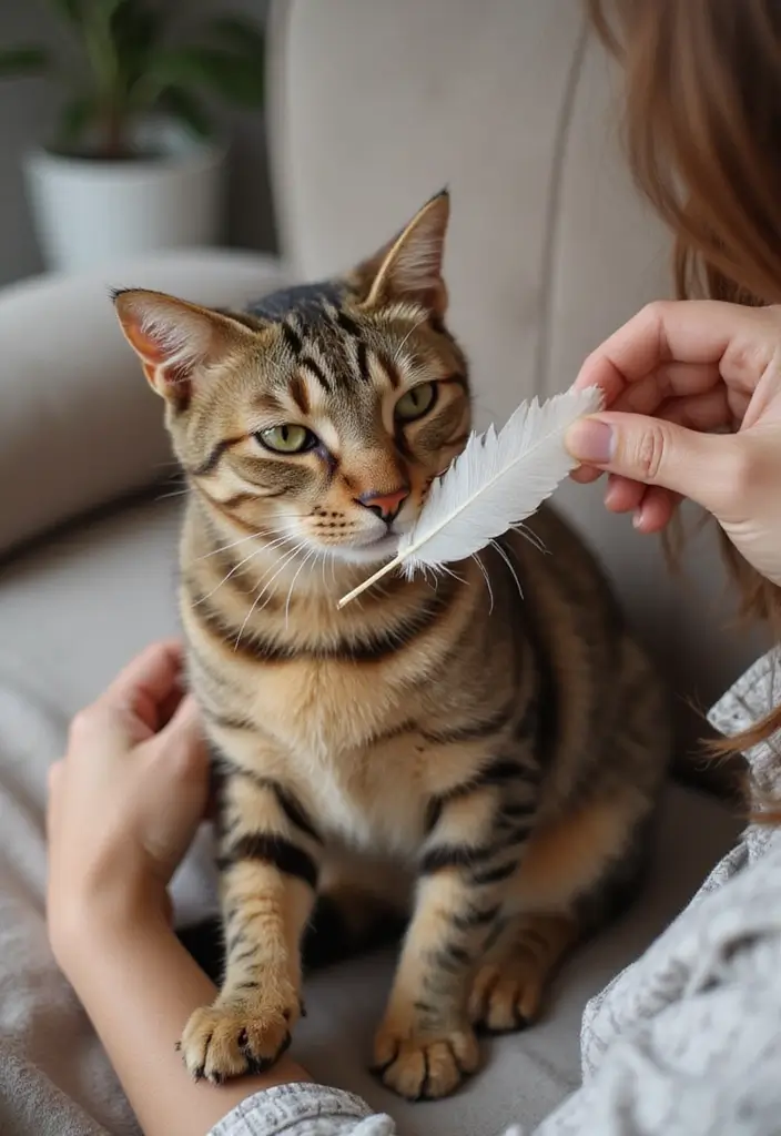 30 Egyptian Mau Cat Facts and Stunning Pictures 29 30 Egyptian Mau Cat Facts and Stunning Pictures - 25. Engaging with Your Mau