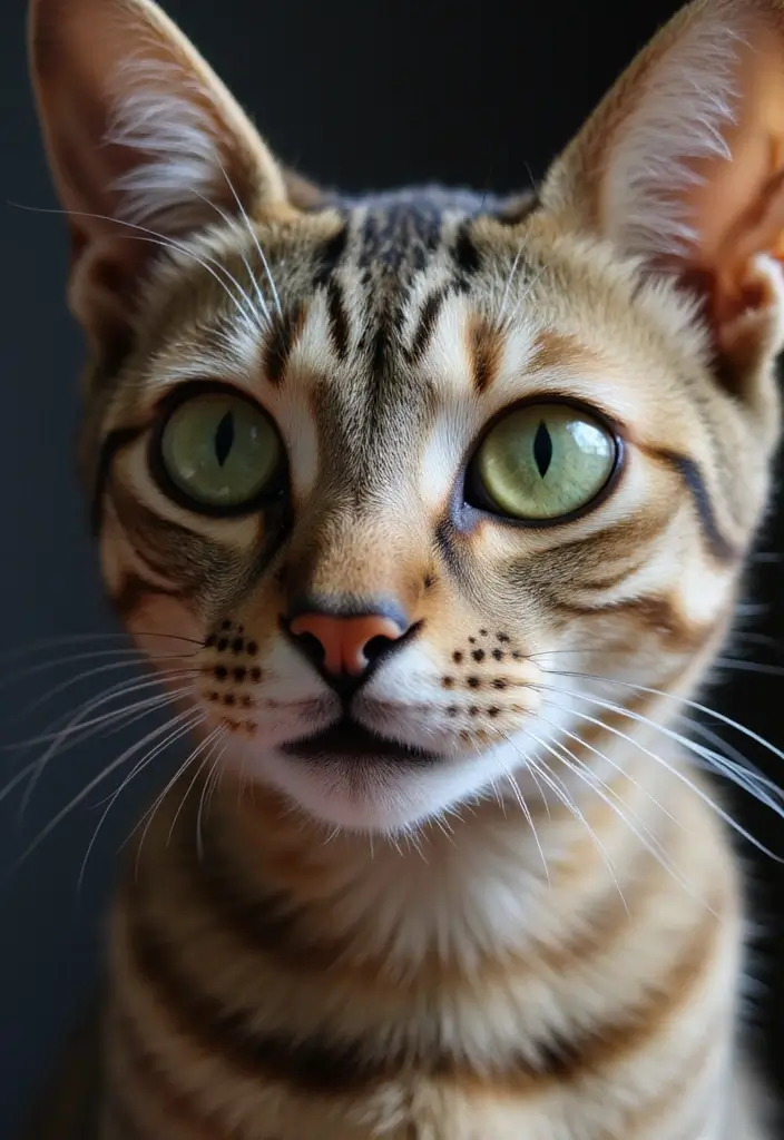 30 Egyptian Mau Cat Facts and Stunning Pictures 6 30 Egyptian Mau Cat Facts and Stunning Pictures - 6. Distinctive Eye Color