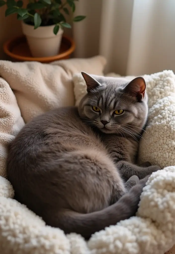 30 Exotic Shorthair Cat Facts and Photos for Fans 7 30 Exotic Shorthair Cat Facts and Photos for Fans - 7. The Love of Cozy Spaces