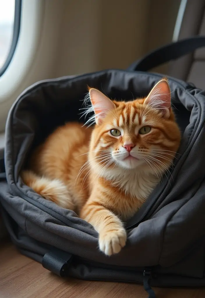 30 Manx Cat Facts and Unique Photos - 25. Traveling with a Manx Cat