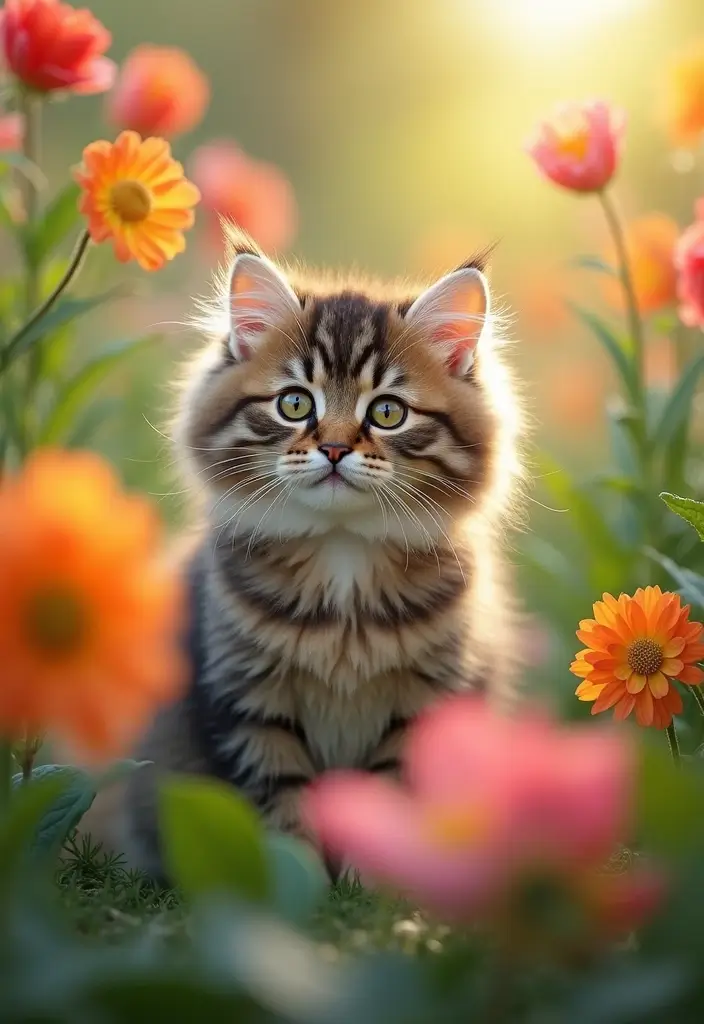 30 Tabby Persian Cat Photos That Will Inspire You - 12. Seasonal Changes