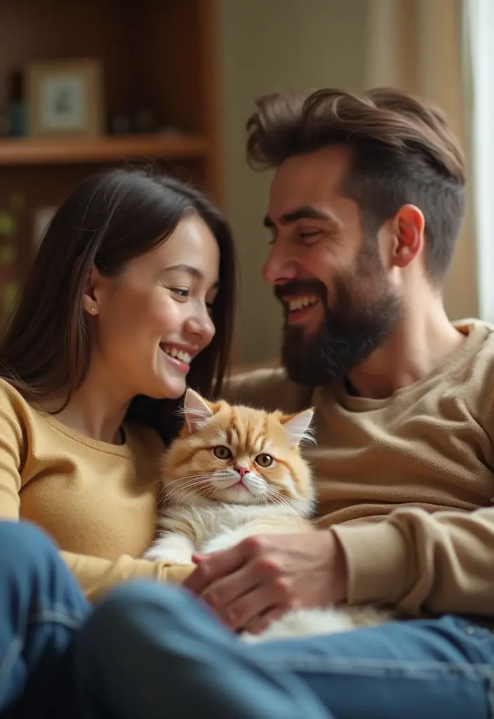 30 Tabby Persian Cat Photos That Will Inspire You - 22. Family Moments