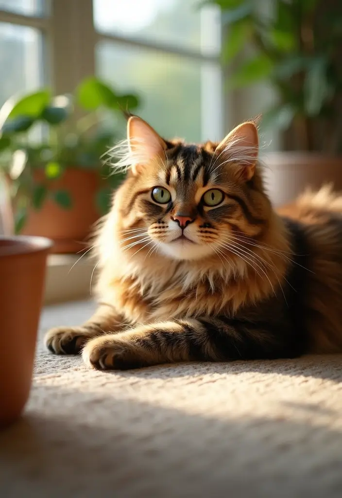 30 Tabby Persian Cat Photos That Will Inspire You - 9. Natural Habitat