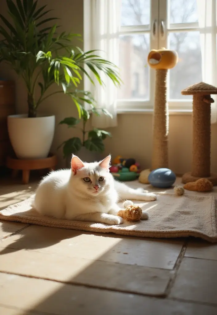 30 Turkish Angora Cat Facts and Cute Photos - 10. Ideal Home Environment