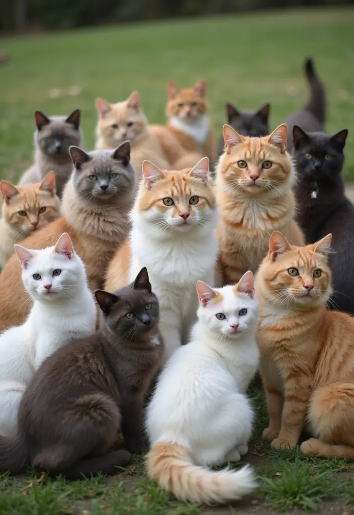 30 Turkish Angora Cat Facts and Cute Photos - 16. Color Variations