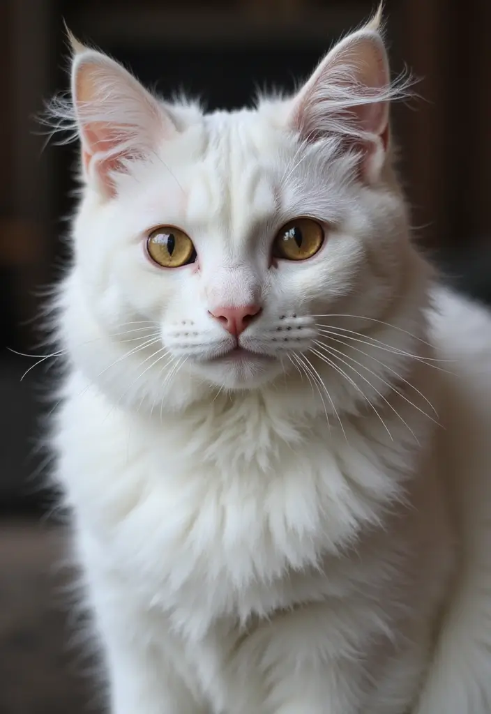 30 Turkish Angora Cat Facts and Cute Photos - 2. Stunning Characteristics