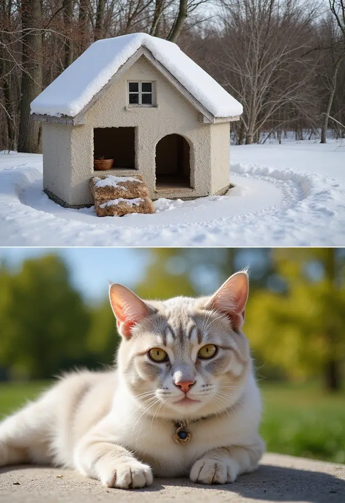 30 Turkish Angora Cat Facts and Cute Photos - 24. Seasonal Care Needs